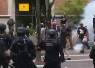 Portland: Antifa Attacked Conservatives at a Rally After Police Removed ...