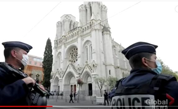 Nice, France: Muslim Man Stabs 3 Worshipers and Decapitates a Woman at Notre Dame Cathedral