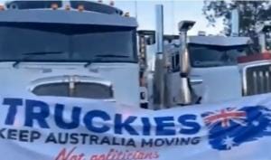 South Australia to Exempt Truck Drivers from Covid Vax after Big Rigs Block Highways